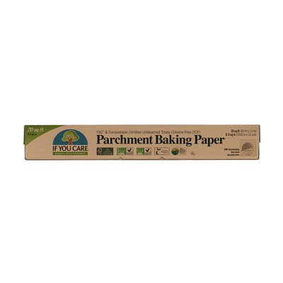 bakpapier if you care, natuurlijk bakpapier, milieuvriendelijk bakpapier, chloorvrij bakpapier, bakpapier met een minimum aan afval, duurzaam bakpapier, gluten en allergeenvrij bakpapier, 