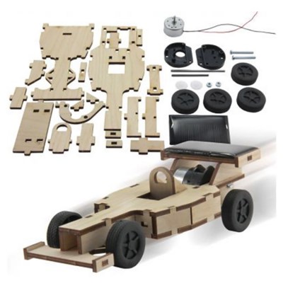 Bouwpakket - Racewagen met zonnepaneel, educatief speelgoed, duurzaam bouwpakket, duurzaam speelgoed, educatief en duurzaam speelgoed, leerzaam speelgoed, 