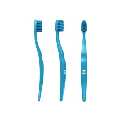 Biobrush tandenborstel kind - blue Blue, duurzame tandenborstel, biologisch afbreekbare kindertandenborstel, ecologische tandenborstel, tandenborstel van celluose en borstelharen op basis van Caster olie, milieuvriendelijke tandenborstel, kindertandenbor
