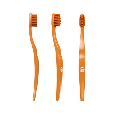 Biobrush tandenborstel kind - orange Orange, biologisch afbreekbare tandenborstel, ecologische tandenborstel, tandenborstel kind, tandenborstel op basis van cellulose en Castor olie, biobrush, 