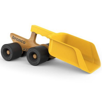 Bronco - Vrachtwagen met schepje Vrachtwagen, houten speelgoed truck, houten speelgoed vrachtwagen, zand speelgoed, speelgoed vrachtauto zandbak, zand strand vrachtauto, 