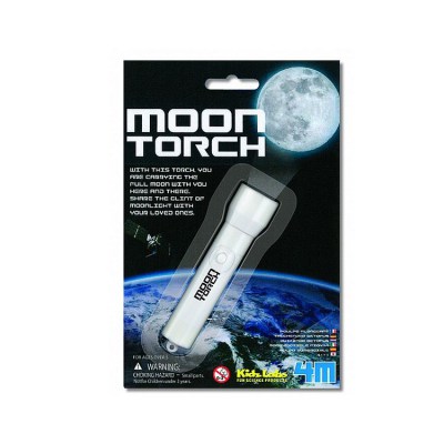 Maan zaklamp Moontorch, zaklamp maan, 4M kidzlabs zaklamp, zaklamp projector, projector maan, projector kinderen, 